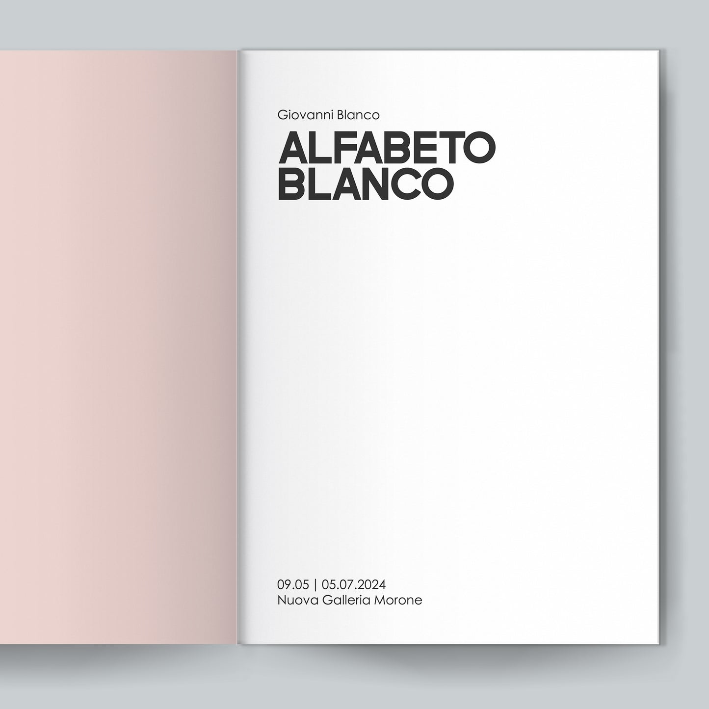 Giovanni Blanco | Alfabeto Blanco