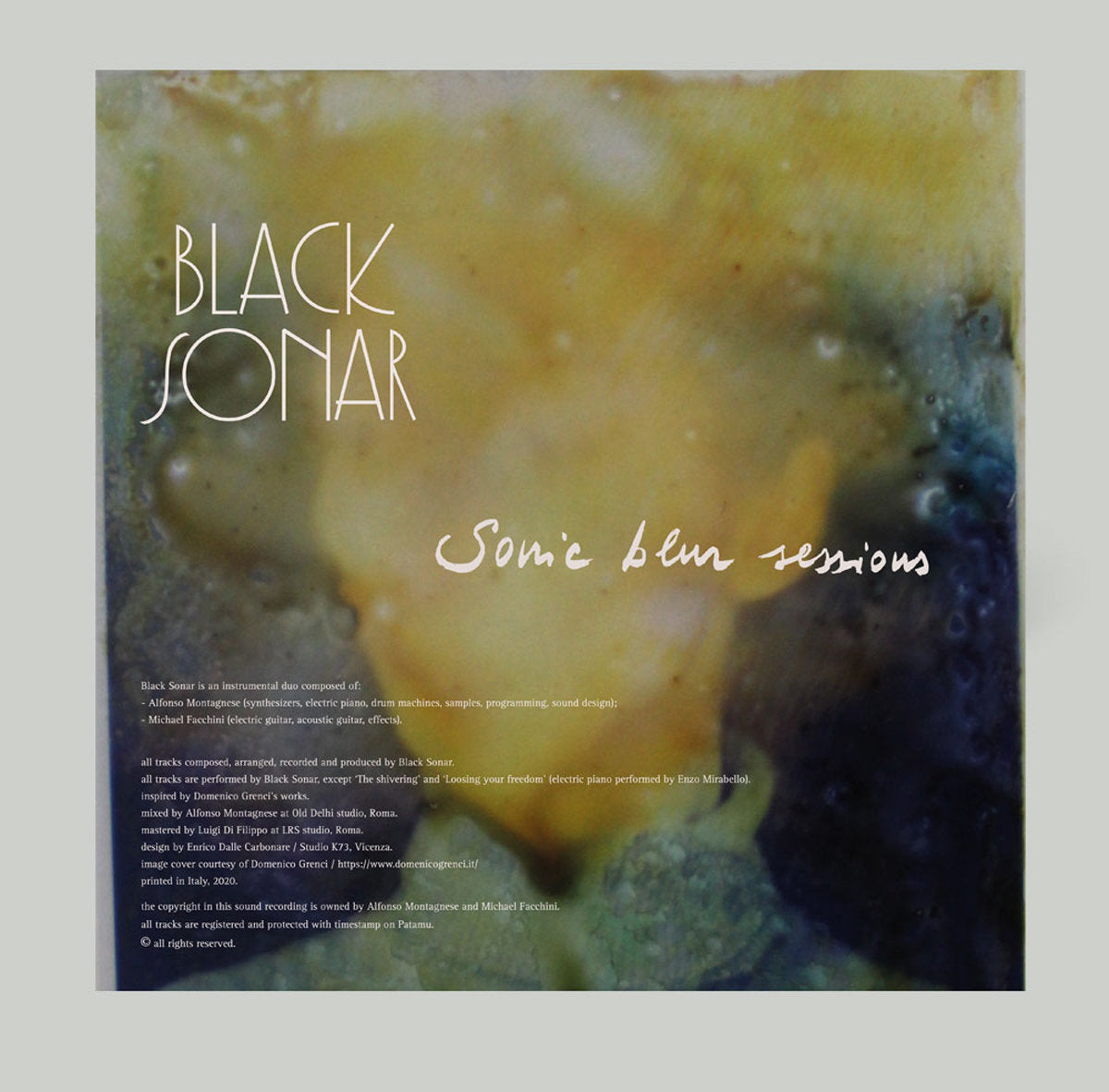 Sonic Blur Sessions | Black Sonar - Domenico Grenci